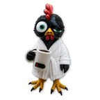 Galinho Sarcástico: Bateria em 0%