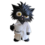 Gato com Cabelo em Pé: Nem Me Fales