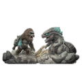 Chibi Godzilla vs Kong: O Duelo de Titãs