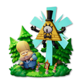 Figure Chibi Bill Cypher (Gravity Falls)