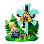 Figure Chibi Bill Cypher (Gravity Falls)