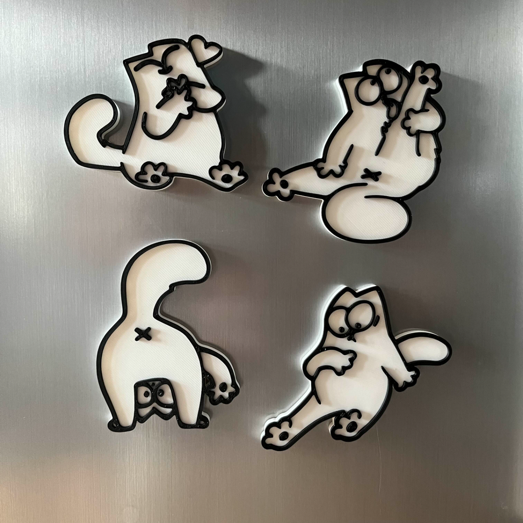 conjunto imãs divertidos para frigorifico