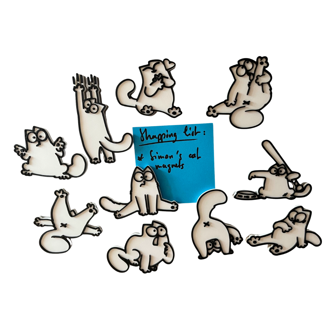 conjunto imãs divertidos para frigorifico