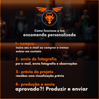 Miniatura Personalizada estilo Pop em plástico