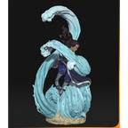 imagem ilustrativas do modelo a ser produzido,  Figure Katara de Avatar The Last Airbender, impressa em resina. 