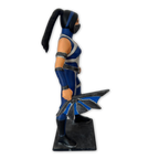 visão lado direito figure em resina Kitana inspirado em mortal kombat