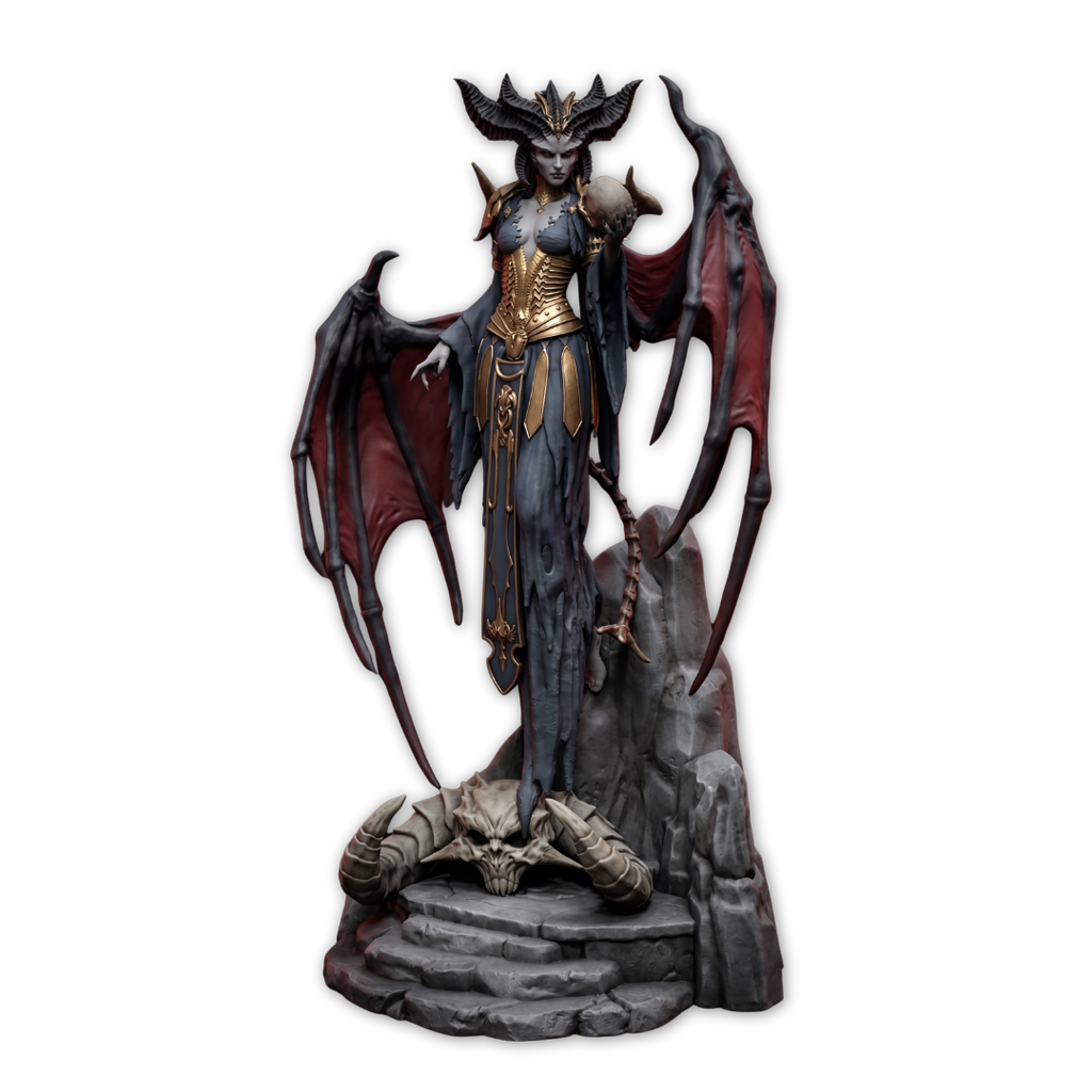 Figure Lilith: A Filha do Ódio de Diablo IV
