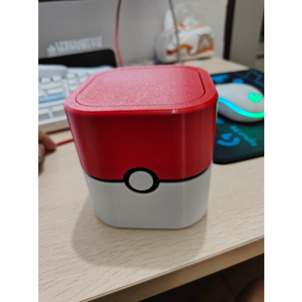 Mini cubo de basura Pokebola (Mesa)