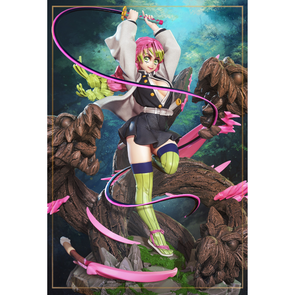 Figura de Mitsuri Kanroji (Demon Slayer)