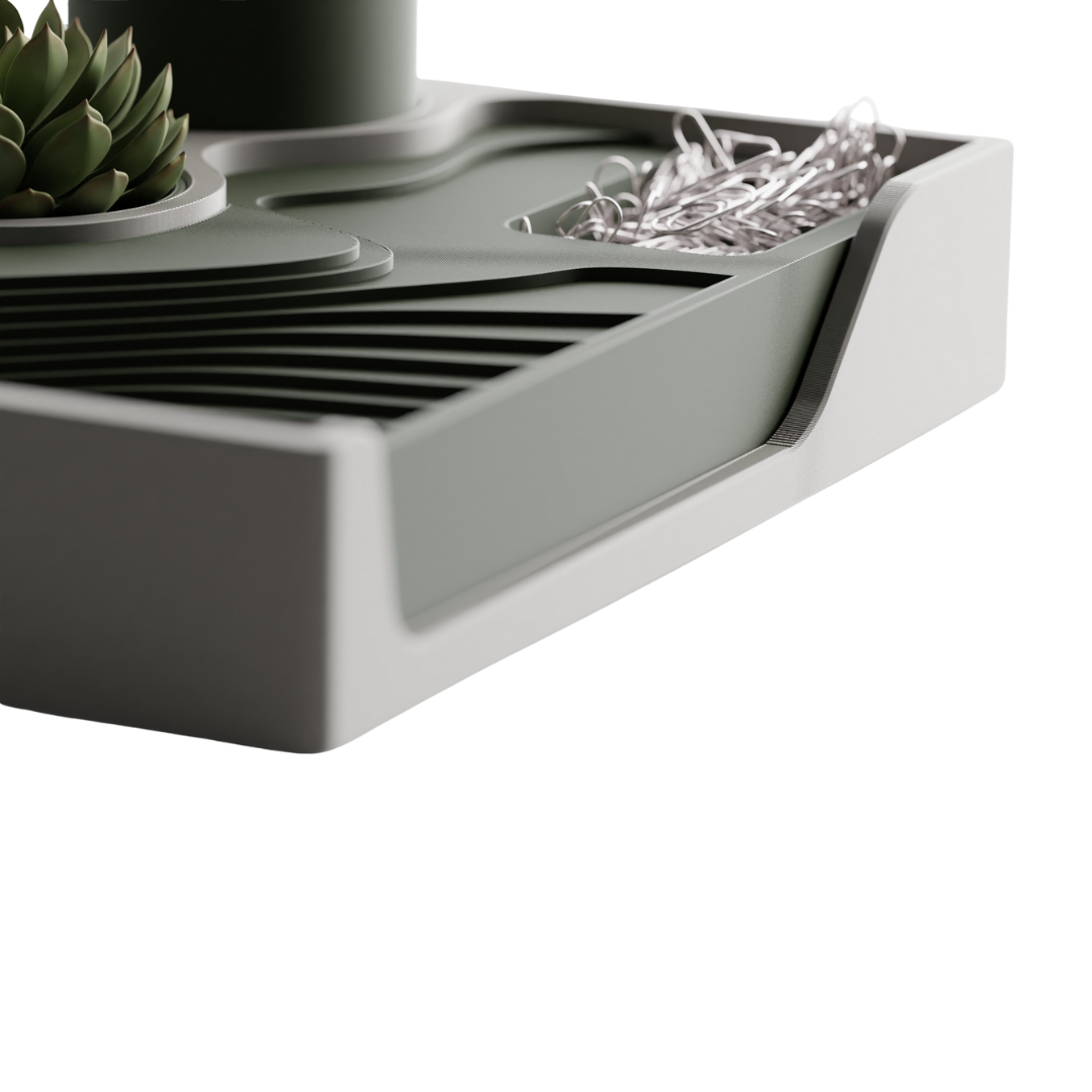 organizador e mesa secretária