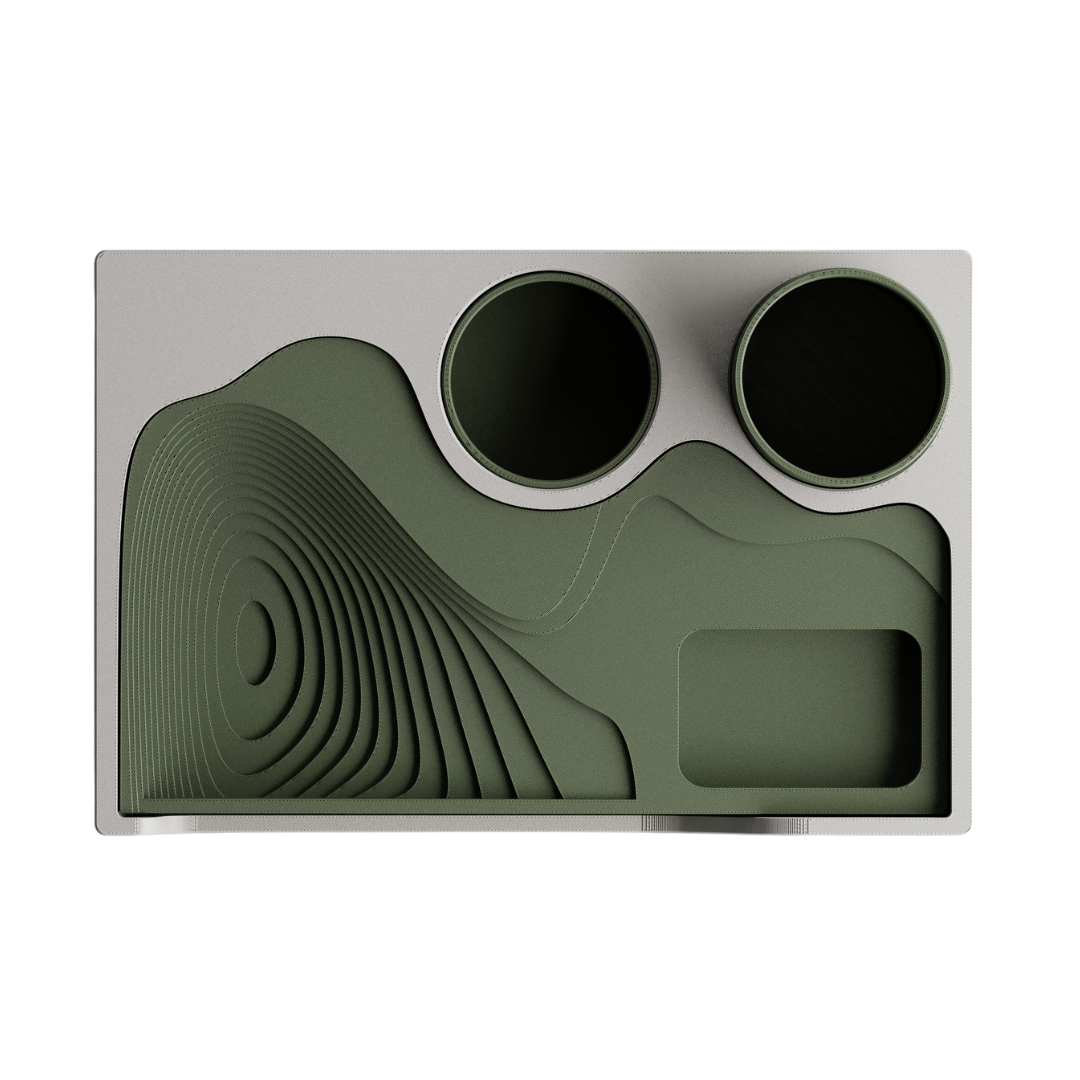 organizador e mesa secretária