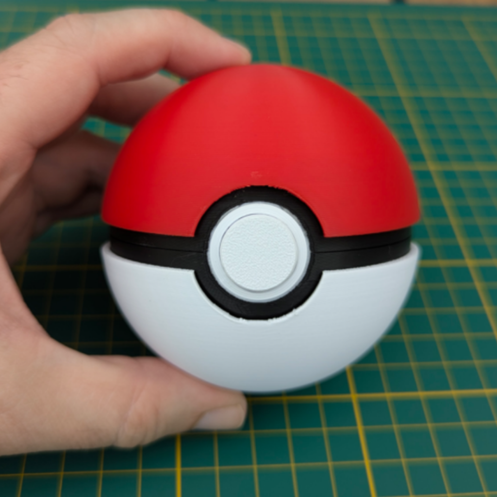 Porta-Juegos Switch Pokébola (Con Tapa)