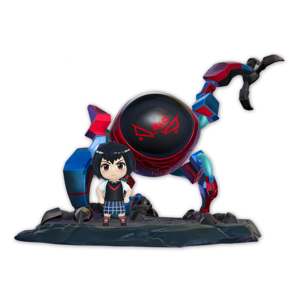 Chibi Peni Parker: Estilo Anime no Aranhaverso