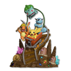 Figura Pikachu y amigos (Pokémon)
