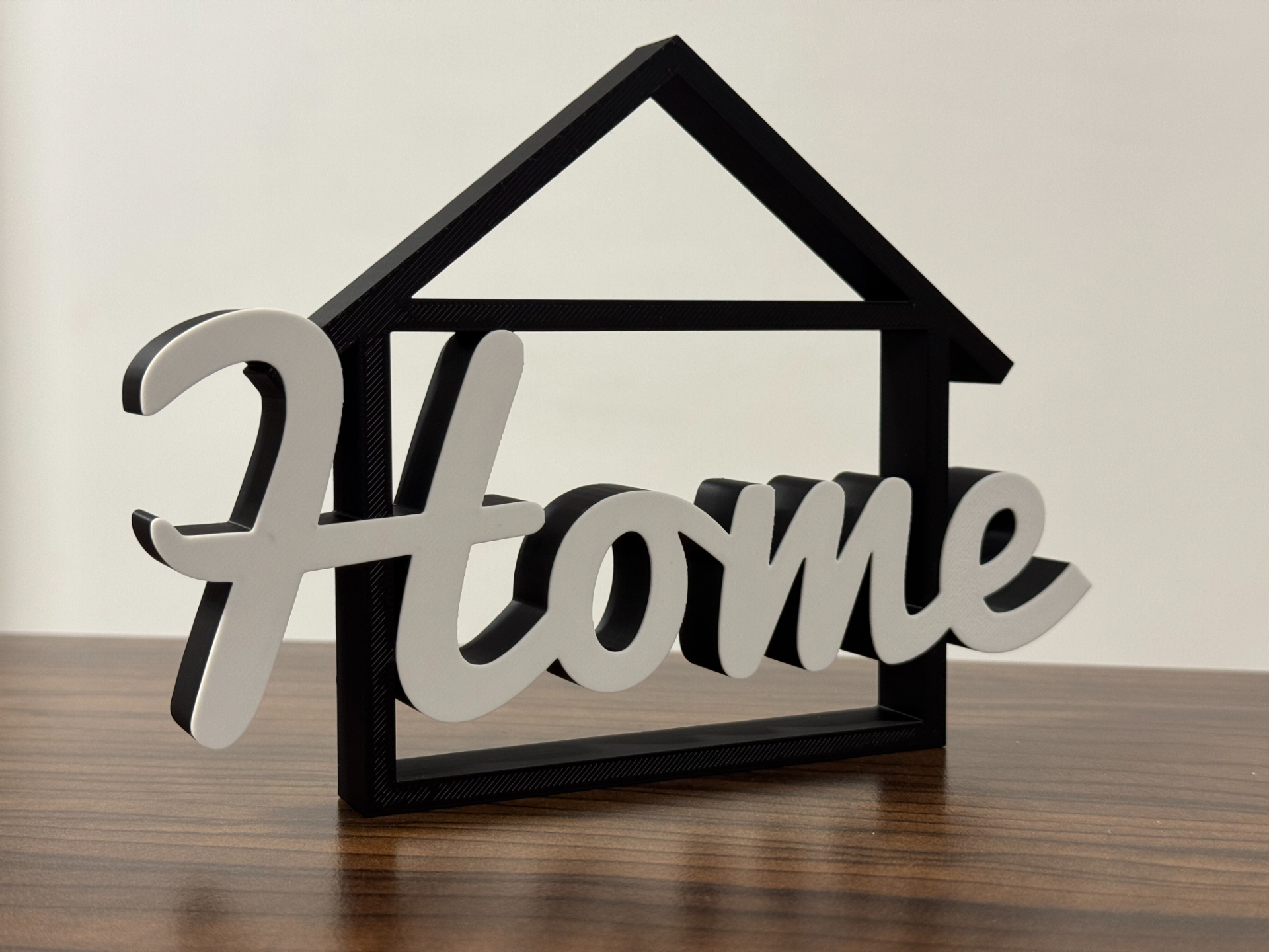 placa decorativa home