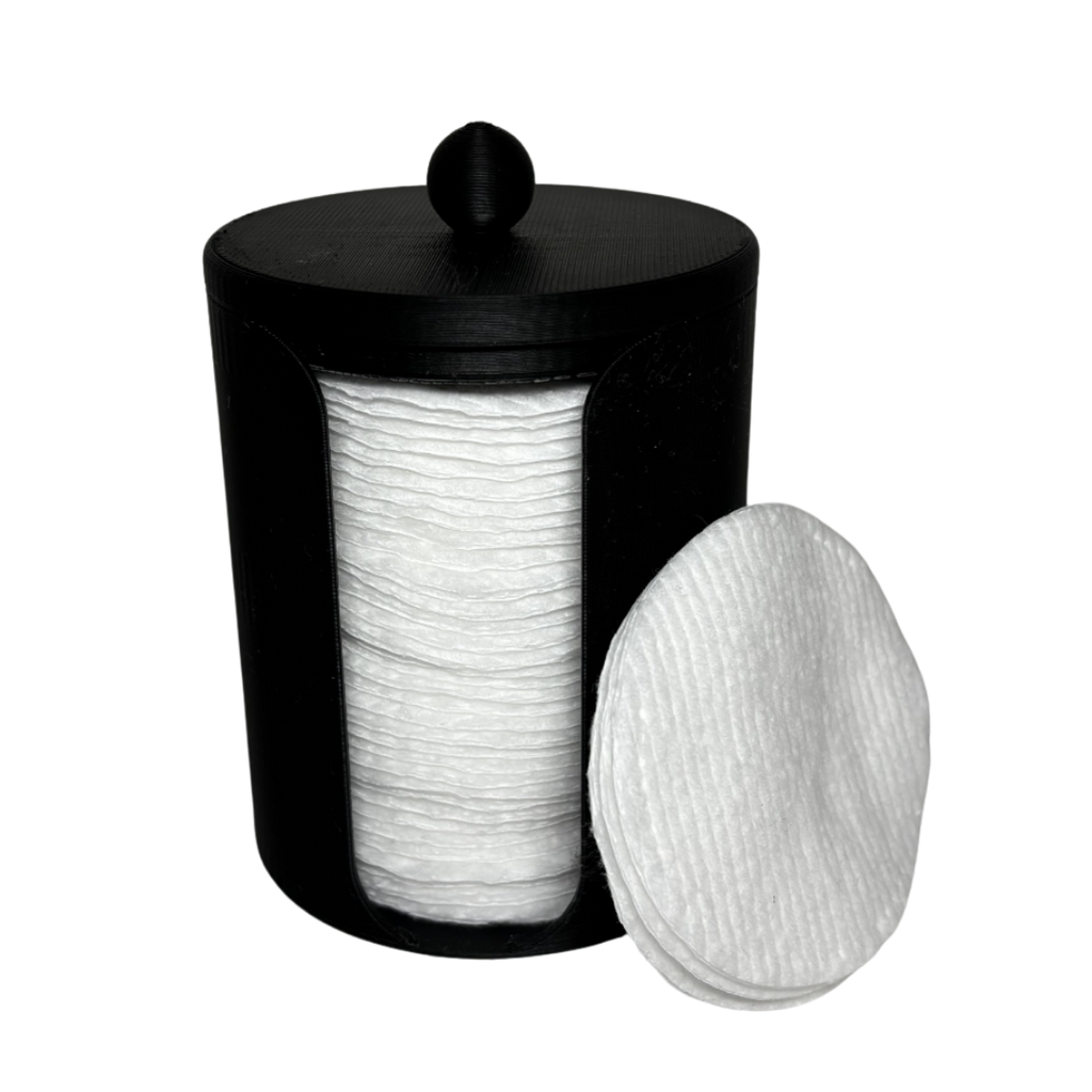 Organizador Discos Algodón Vertical | Cuarto de Baño