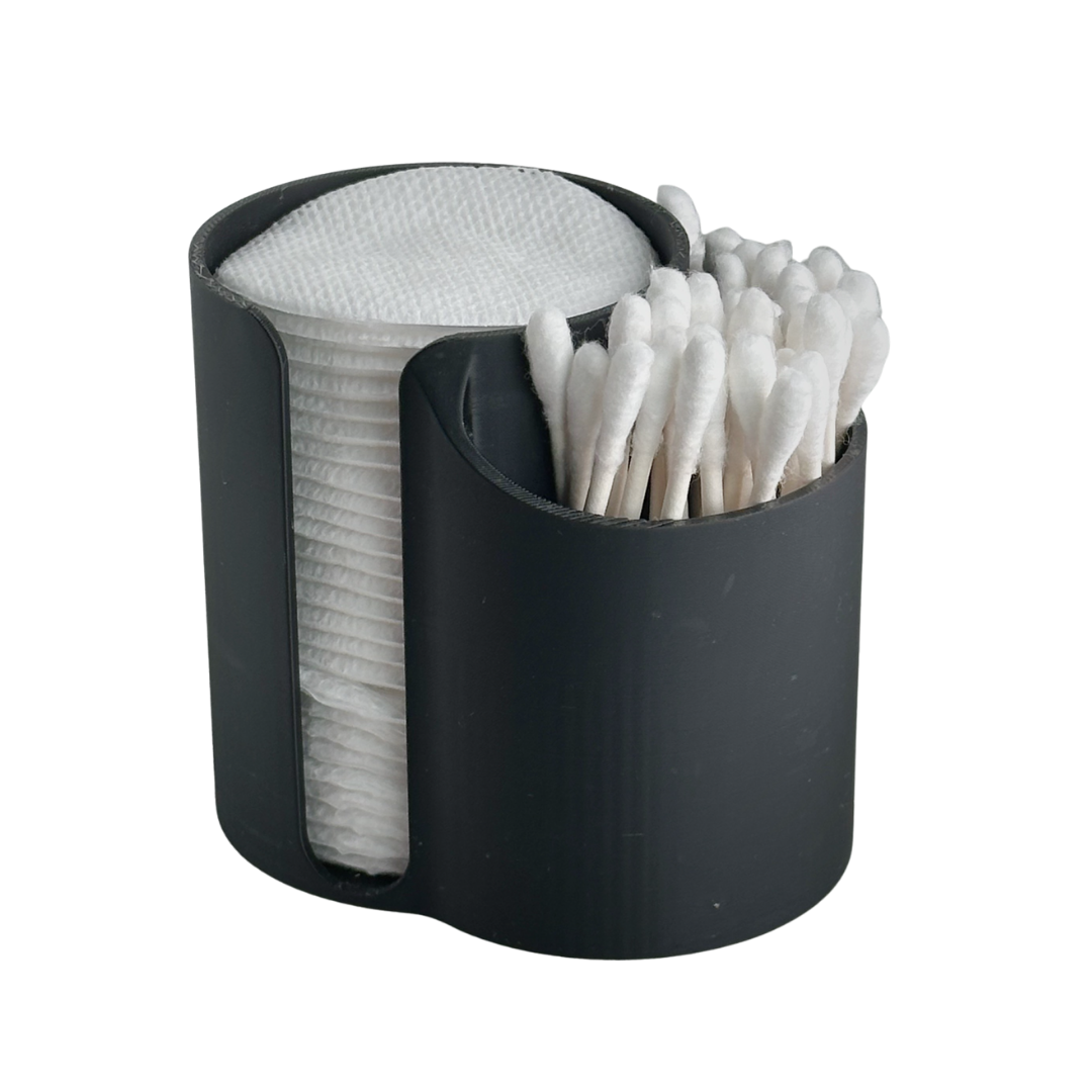 Organizador Duplo Cotonete e Algodão | Casa de Banho