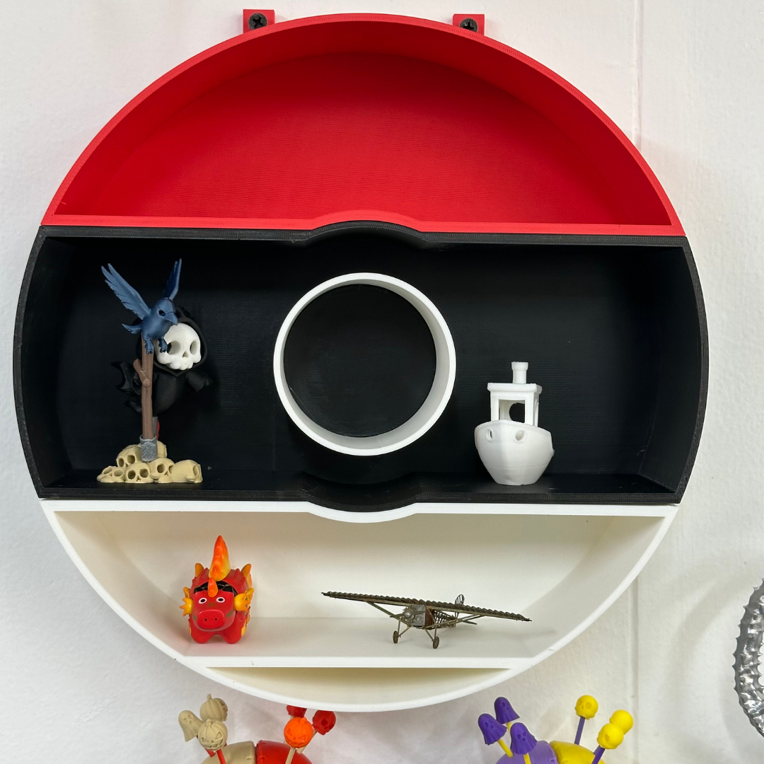 Estante de Pared Pokebola