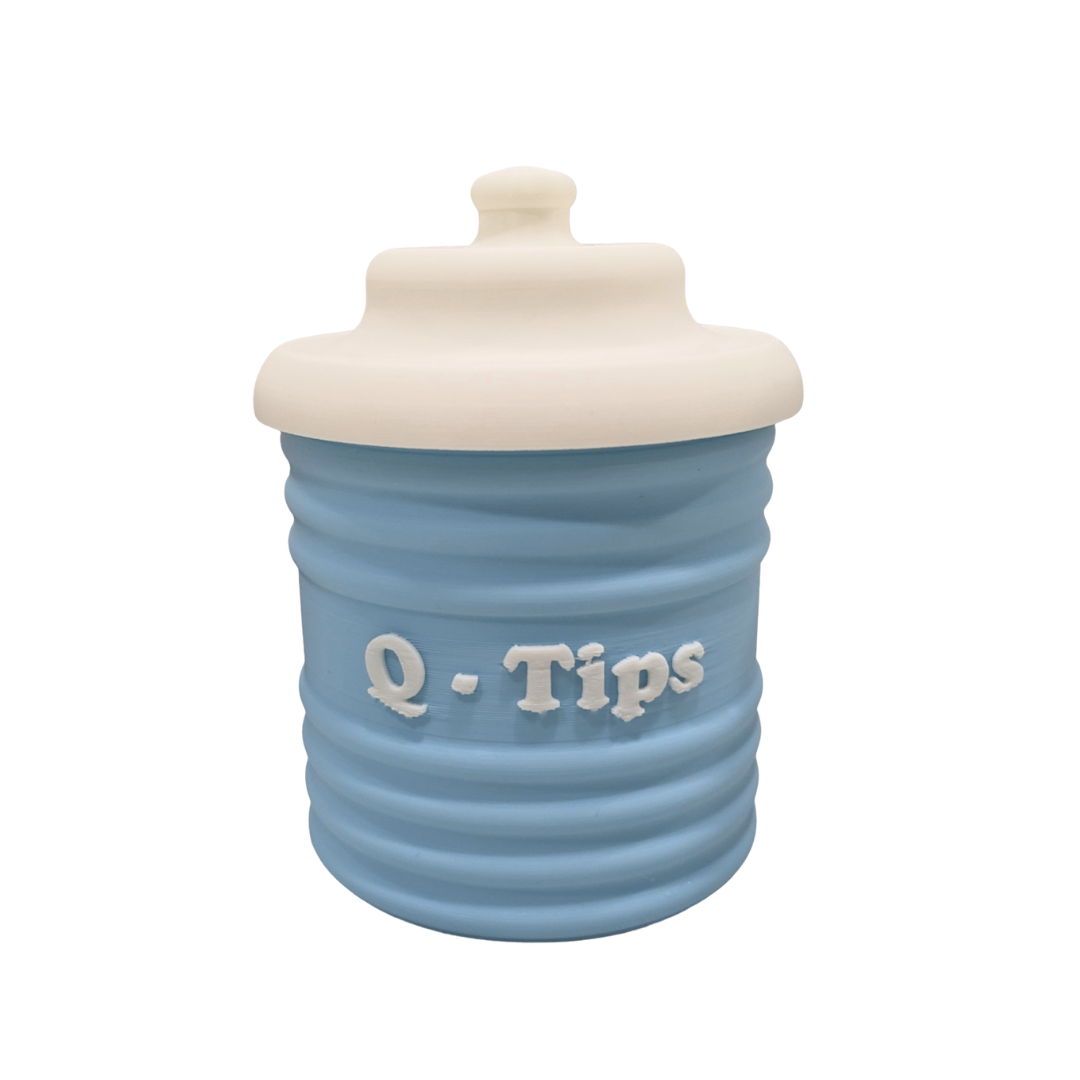 Organizador Cotonetes Elegante | Casa de Banho