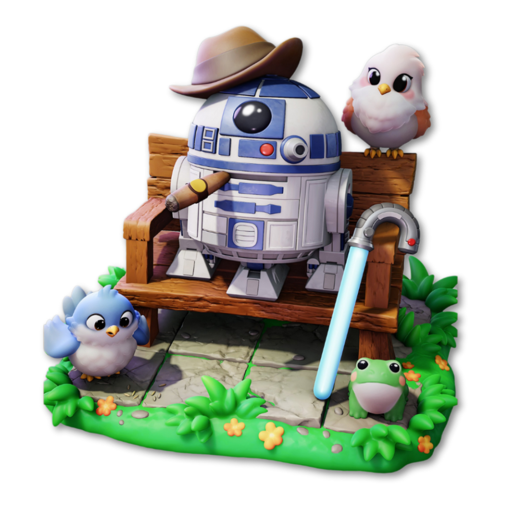 Figure Chibi R2D2 (Star Wars)
