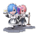Chibi Rem & Ram Figures (Re:Zero)