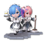 Chibi Rem & Ram Figures (Re:Zero)