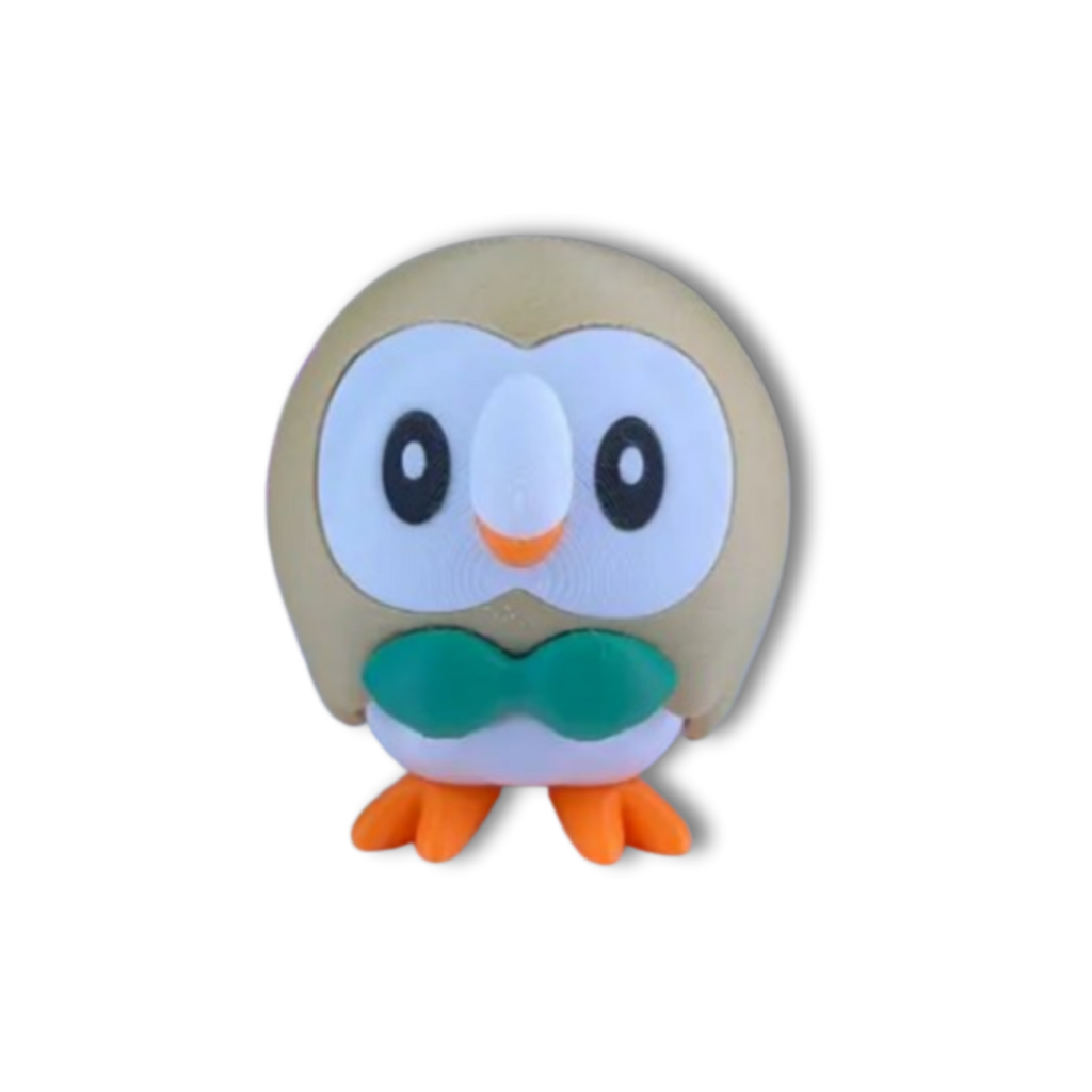 Minifigura de Rowlet (Pokémon)
