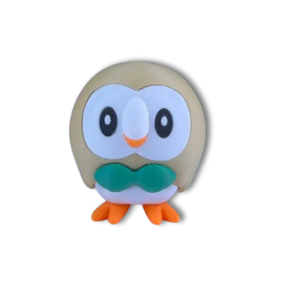 Minifigura de Rowlet (Pokémon)