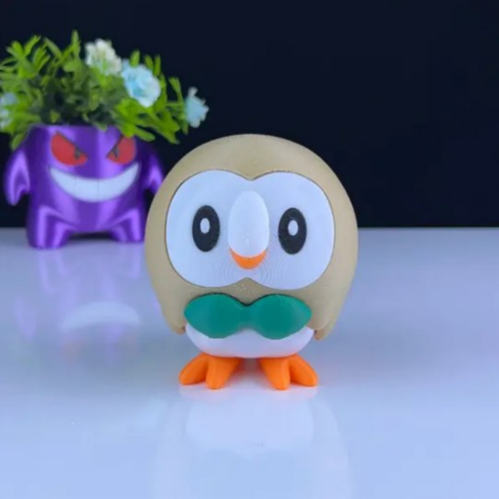 Minifigura de Rowlet (Pokémon)