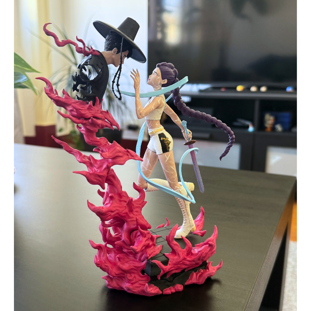 Estátua 'Rumi' - Guerreira do K-Pop