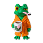 Sapo do Meme: Modo Café Ativado