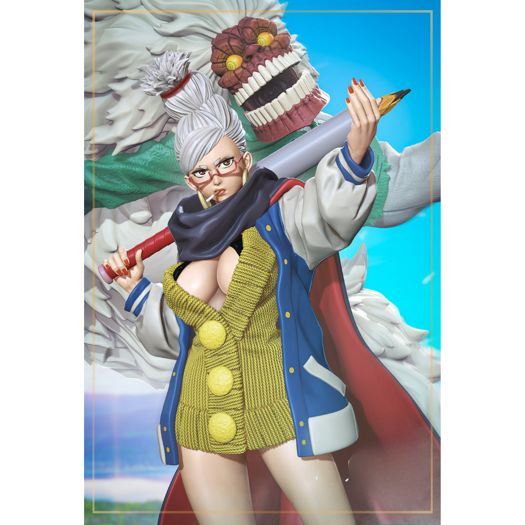 Figura Seiko y Turbo Granny (Dandadan)