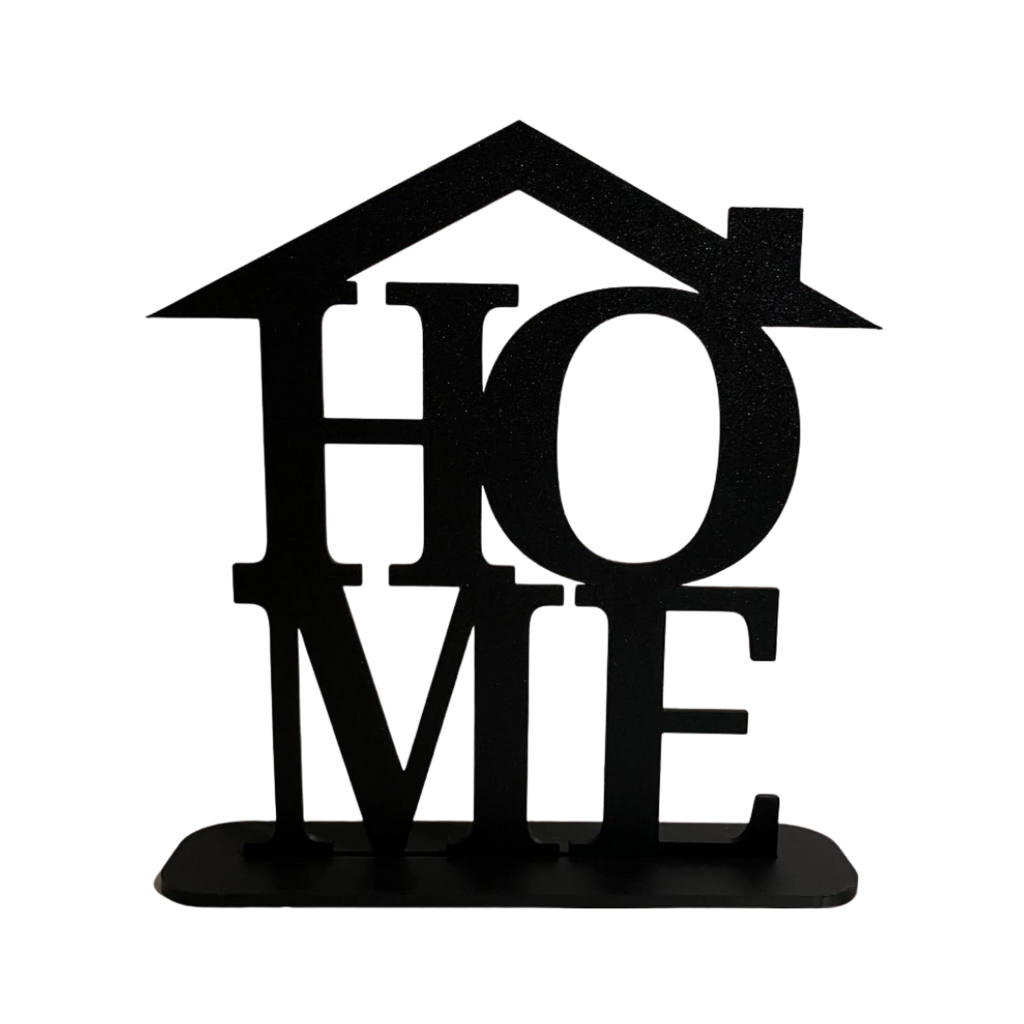 Placa Decorativa 'Home' | Decoración
