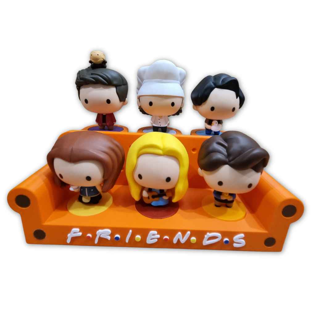 Sofá Friends (Para Miniaturas McDonald's)
