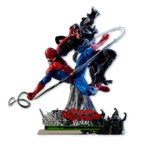 Diorama Venom vs Spider-Man