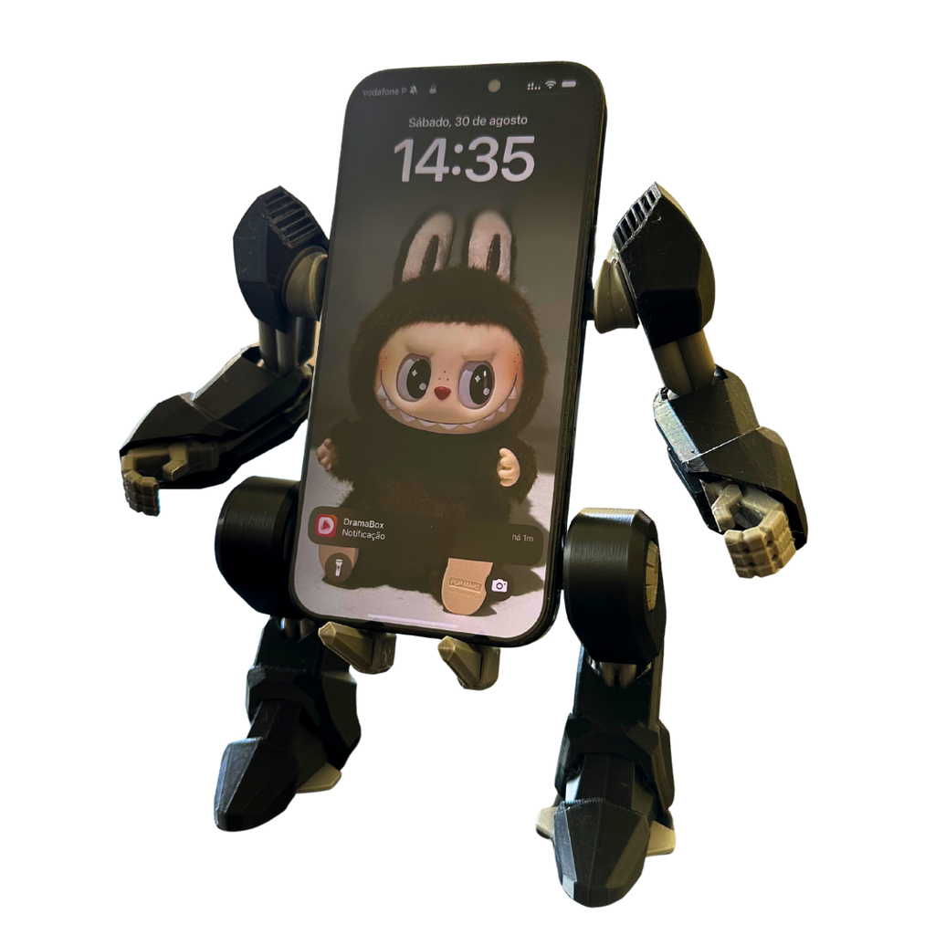 imagem de suporte robô para telemóvel