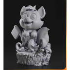Miniatura Chibi Tod (Papuça e Dentuça)