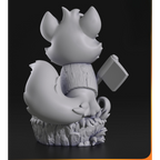 Miniatura Chibi Tod (Papuça e Dentuça)