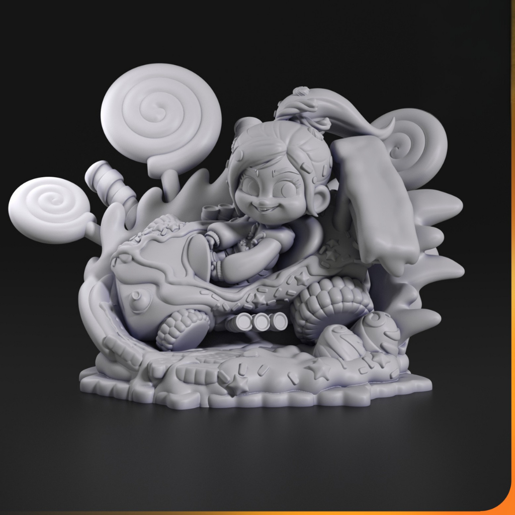 Figure Chibi Vanellope (wreck it Ralph)