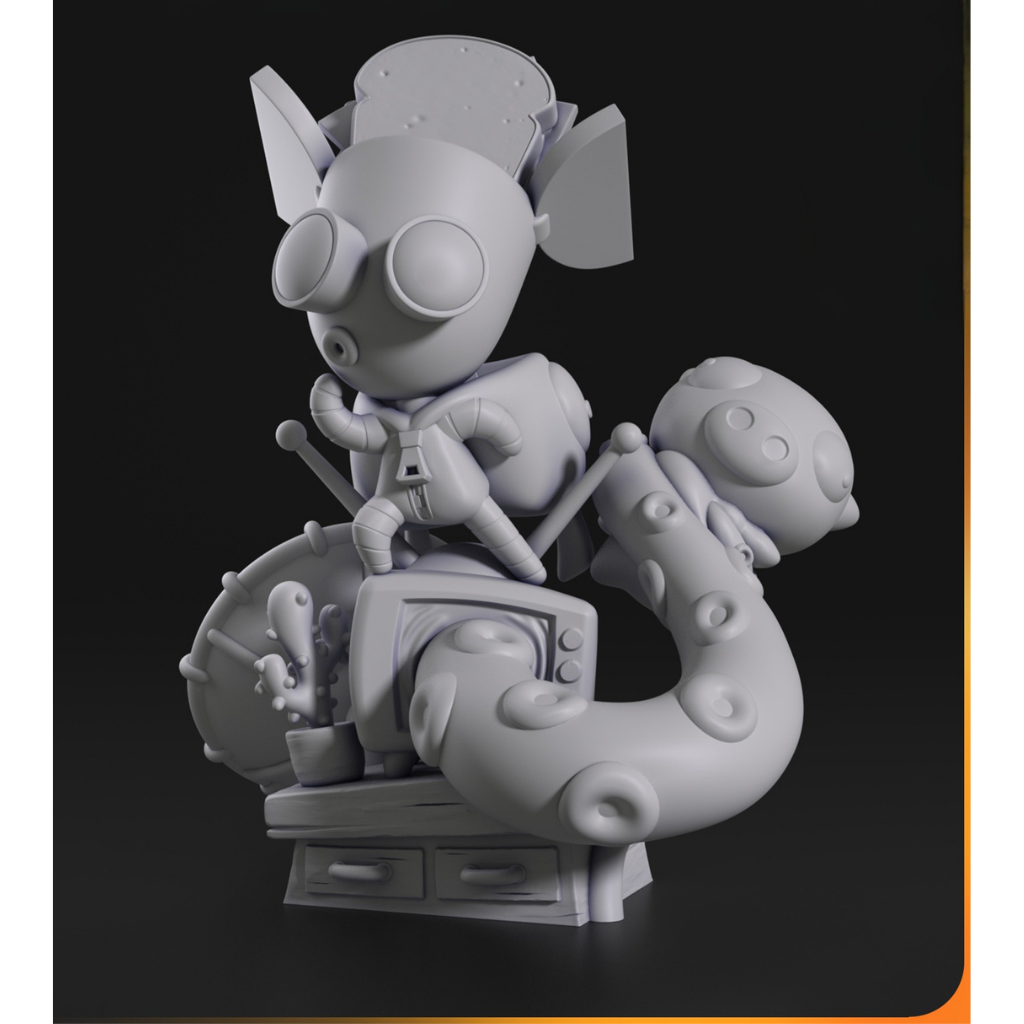 Figure Chibi Gir (Invader Zim)