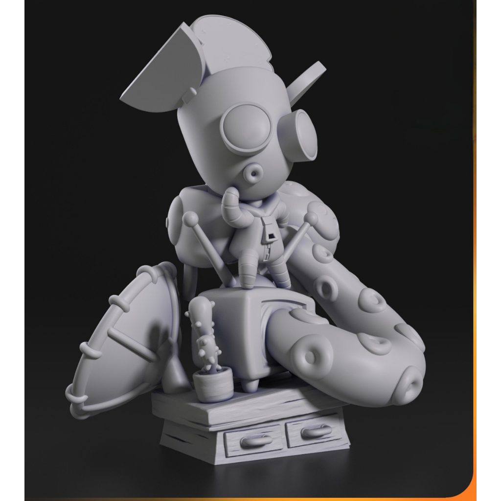 Figure Chibi Gir (Invader Zim)