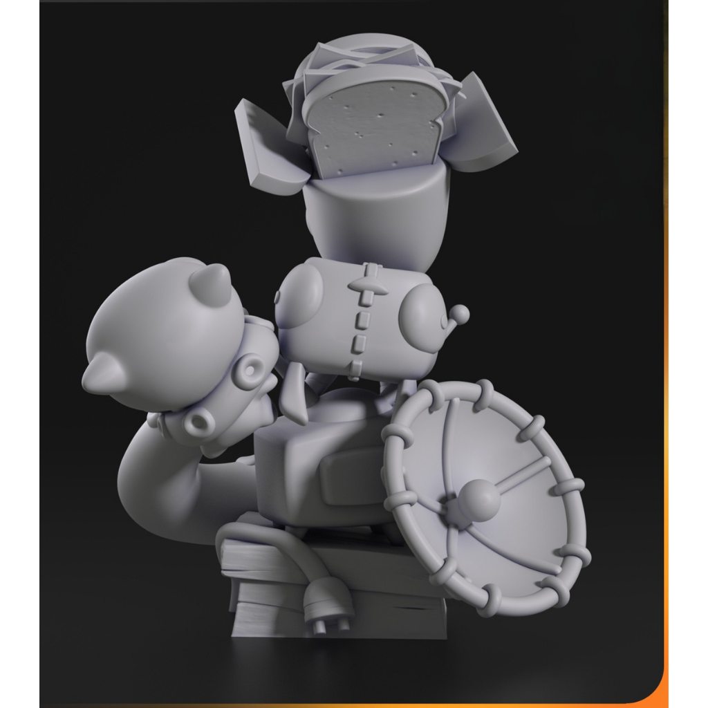 Figure Chibi Gir (Invader Zim)